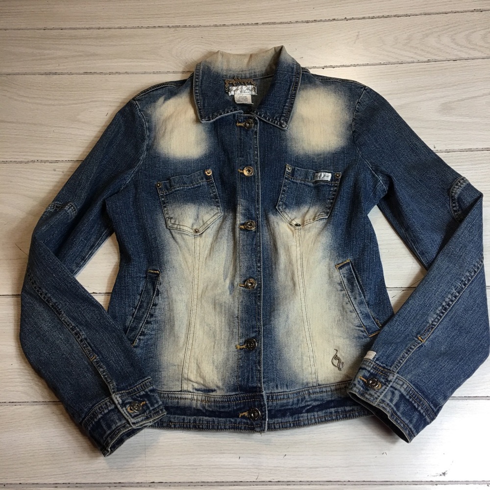 Baby Phat Denim Jacket Woman's Sz M